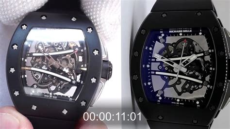 richard mille watch fake vs real|richard mille watch knock off.